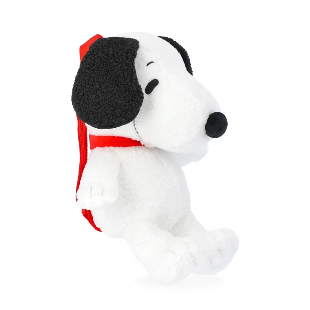 Peanuts Sherpa Girls Snoopy Plush Mini Backpack